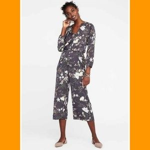 Old Navy Tie Neck Jumpsuit